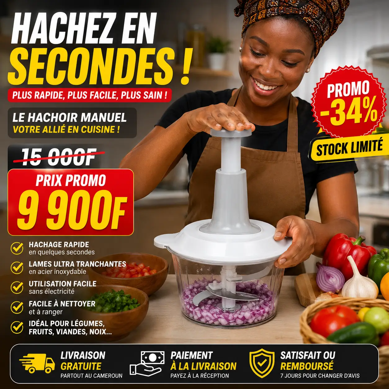 Coupe Legumes Manuel
